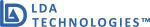 A blue version of the LDA Technologies logo