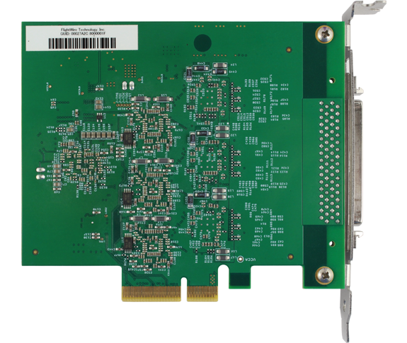 9-Port Mil1394 PCIe OHCI Adapter-back